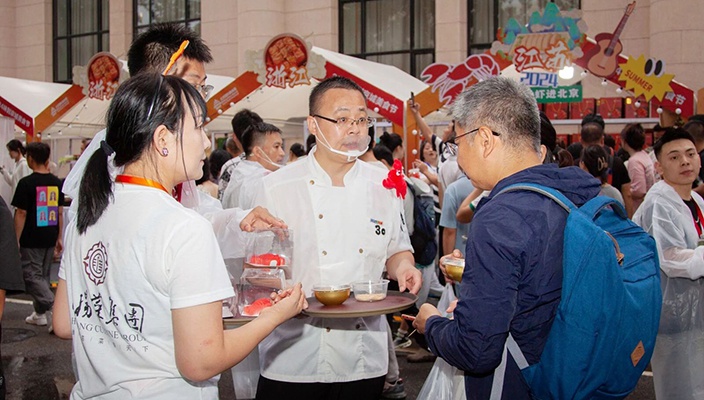 以食為媒，淮揚(yáng)菜品鑒堂受邀參展“北京國際美食薈”